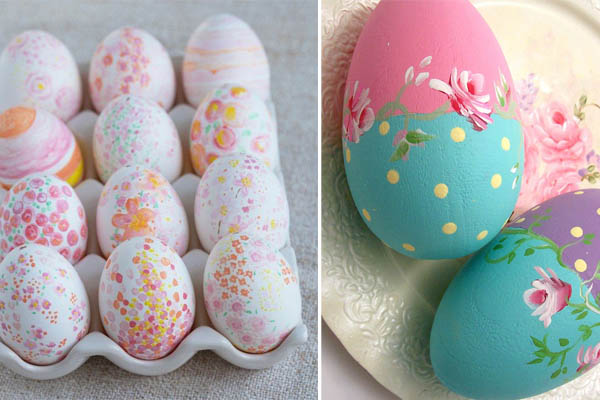 Идеи как красить яйца на Пасху