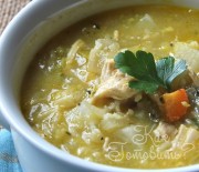 Овощной суп с репой