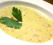 Крем-суп из овощей и кукурузы