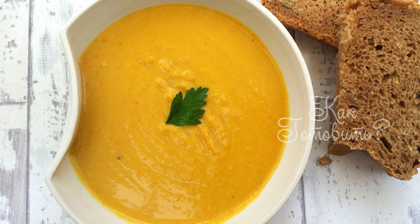 Рецепт супа с апельсином и красной чечевицей